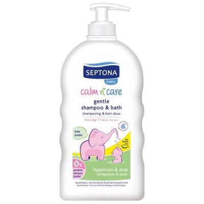 SEPTONA Shampoo&Bath Szampon do kąpieli od 1 dnia życia z dziurawca i aloesu 500 ml