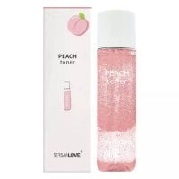 Sersanlove Toner do twarzy z kwasem hialuronowym, oligopeptydami, ekstraktem z brzoskwiń, 160 ml