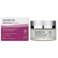 SESDERMA ACGLICOLIC Classic Moisturising Cream SPF15 Krem nawilżający, 50ml