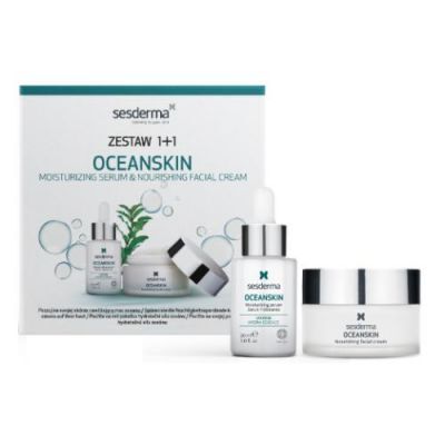 SESDERMA OCEANSKIN Zestaw Serum nawilżające, 30ml + Odżywczy krem do twarzy, 50ml
