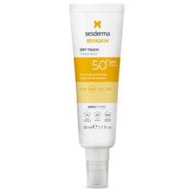 Sesderma Repaskin Dry Touch Fotoprotektor słoneczny Krem SPF50+, 50 ml