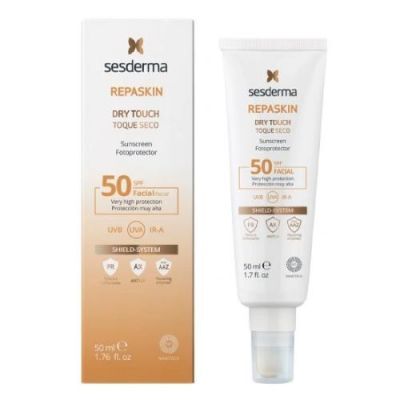 SESDERMA REPASKIN Dry Touch Żel do opalania SPF 50, 50ml