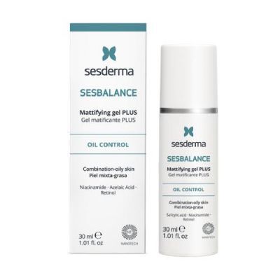 SESDERMA Sesbalance Żel matujący Plus, 30ml KRÓTKA DATA 30.11.2026