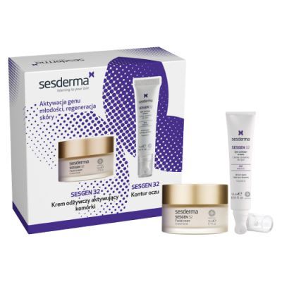 SESDERMA SESGEN 32 Zestaw Krem odżywczy, 50ml + krem pod oczy, 15ml