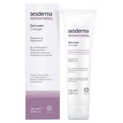 Sesderma Sespanthenol Regenerujący krem-żel do skóry wrażliwej, reaktywnej, podrażnionej, 100 ml