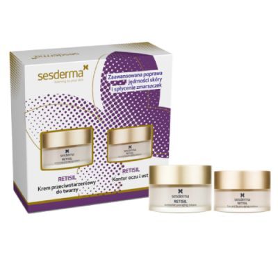Sesderma Zestaw Retisil (Krem do twarzy, 50 ml + Kontur oczu i ust, 30 ml)