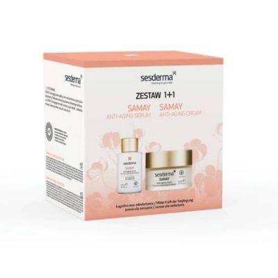 SESDERMA Zestaw Samay Krem, 50ml + Serum do cery wrażliwej, 30ml