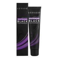 SEYSSO Carbon Black Wybielająca pasta do zębów z aktywnym węglem, 75ml