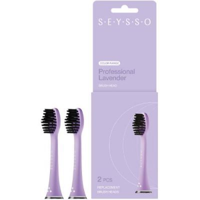 Seysso Color Professional Lavender Końcówki wymienne do szczoteczki sonicznej, 2szt.