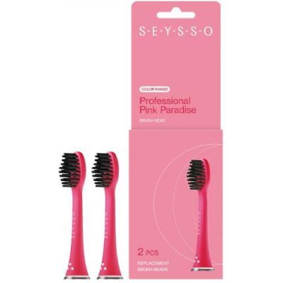 SEYSSO Color Professional Pink Paradise Końcówki wymienne do szczoteczki sonicznej, 2szt.