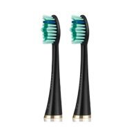 SEYSSO Gold Black Anti - plaque Końcówki wymienne, 2szt.