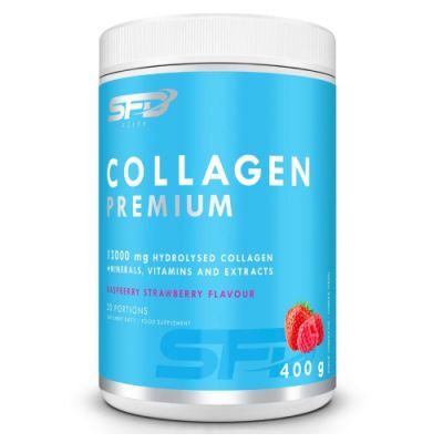 SFD Collagen Premium Kolagen smak truskawka-malina, 800 g