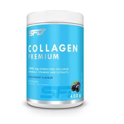 SFD Collagen Premium o smaku Czarnej Porzeczki, 400 g