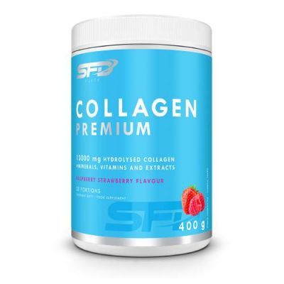 SFD Collagen Premium smak truskawka-malina, 400 g