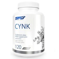 SFD Cynk mleczan magnezu 15mg 120 tabletek