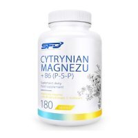 SFD Cytrynian magnezu + B6 (P-5-P) 180 tabletek