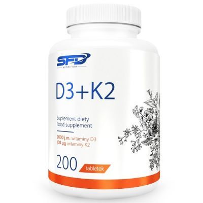 SFD Witamina D3 + K2 200 tabletek