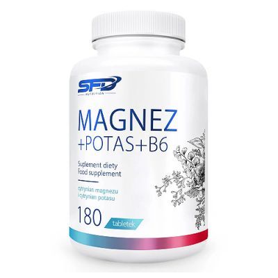 SFD Magnez + Potas + B6, 180 tabl.