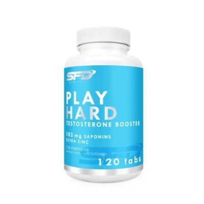 SFD Play Hard Testosterone Booster New, 120 tabl.