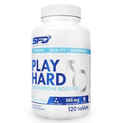 SFD Play hard testosterone booster 120 tabletek