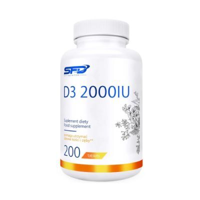 SFD Witamina D3 2000IU, 200 tabl.