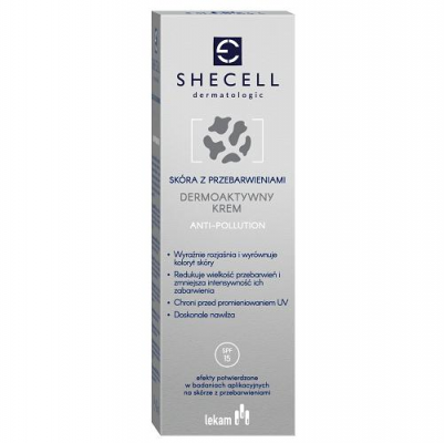 SHECELL DERMATOLOGIC PROTECT dermoaktywny krem do skóry Z PRZEBARWIENIAMI 40 ml