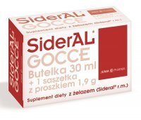 SIDERAL GOCCE butelka 30 ml + 1 saszetka z proszkiem 1,9 g