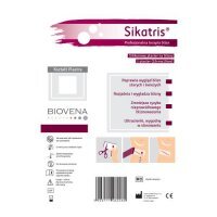 SIKATRIS Silikonowe Plastry na blizny 10cm x 10cm 1 sztuka