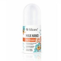 SILCARE Hand Max Cleaner Gel Roll On Żel czyszczący do dłoni dla dzieci papaya 60 ml