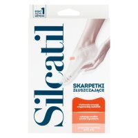 SILCATIL skarpetki złuszczające 1 para