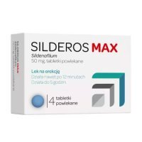 Silderos Max 50 mg, 4 tabletki powlekane