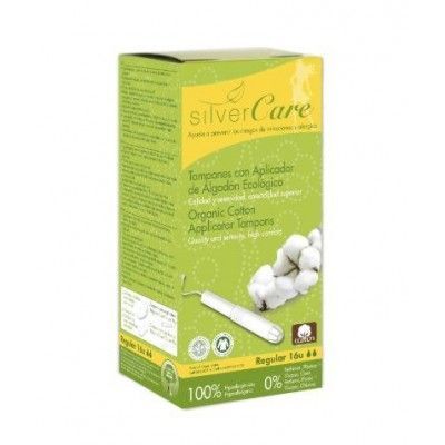 Silver Care Tampony z aplikatorem Regular, 16 sztuk