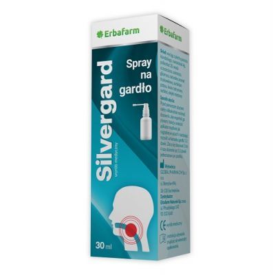 SILVERGARD Spray na gardło 30 ml ERBAFARM