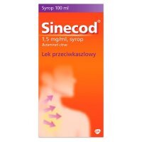 SINECOD 1,5mg/1ml syrop 100 ml