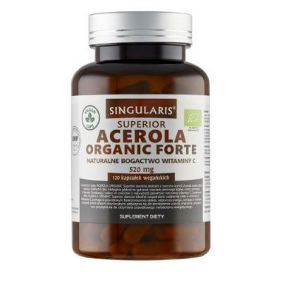 Singularis Acerola Organic Forte, 120 kaps.