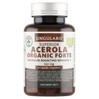 SINGULARIS Acerola Organic Forte, 60 kapsułek KRÓTKA DATA 31.10.2026