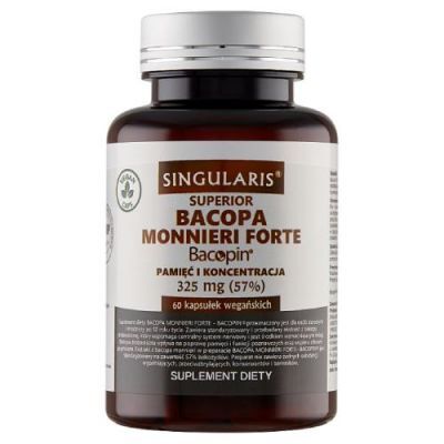 Singularis Bacopa monnieri FORTE- BACOPIN 325mg 60kaps.