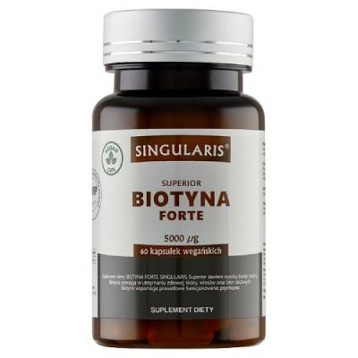 Singularis Biotyna Forte 5000mcg, 60 kaps.