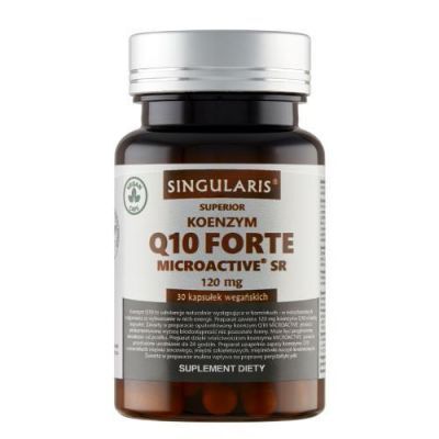 SINGULARIS Koenzym Q10 Forte 120mg,  30 kapsułek KRÓTKA DATA 30.11.2024