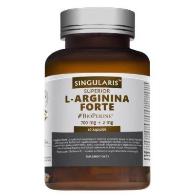 SINGULARIS L-Arginina Forte, 60 kapsułek KRÓTKA DATA 30.04.2026