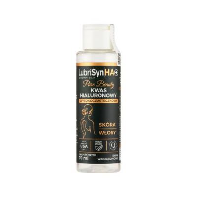 Singularis LubriSyn HA+ Kwas hialuronowy wysokocząsteczkowy Skóra Włosy smak winogronowy, 70 ml