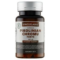 Singularis Pikolinian Chromu Forte 200mcg, 60 kaps. KRÓTKA DATA 31.08.2026