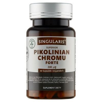 Singularis Pikolinian Chromu Forte 200mcg, 60 kaps. KRÓTKA DATA 31.08.2026