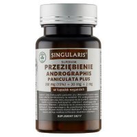 SINGULARIS Przeziębienie Andrographis Paniculata Plus, 60 kapsułek KRÓTKA DATA 31.12.2025