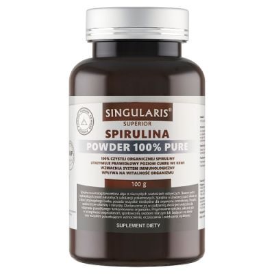 SINGULARIS Spirulina Powder 100%, 100g