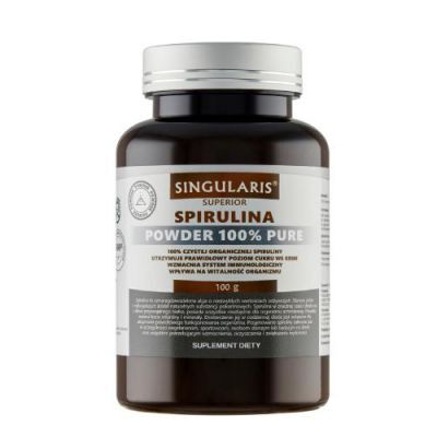 SINGULARIS Spirulina Powder 100%, 100g