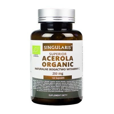 SINGULARIS SUPERIOR ACEROLA organic 120 kapsułek
