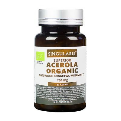 SINGULARIS SUPERIOR ACEROLA organic  60 kapsułek
