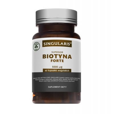 SINGULARIS SUPERIOR BIOTYNA Forte 5000 mcg 60 kapsułek