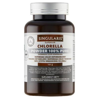 SINGULARIS SUPERIOR CHLORELLA Powder 100% pure 100 g